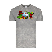 Cloud Rock joy for christmas with snowman Vintage Tee - AdoDesignShop