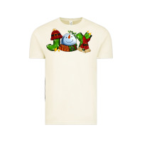 Vintage Arctic joy for christmas with snowman Vintage Tee - AdoDesignShop