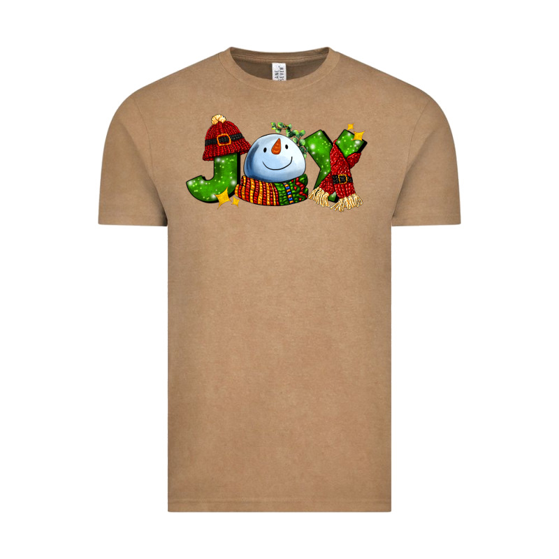 Joy For Christmas With Snowman Vintage Tee by AdoDesignShop | Teevron