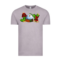 Vintage Zinc joy for christmas with snowman Vintage Tee - AdoDesignShop