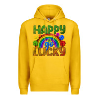 Lemon Happy go lucky LGBTQ+ Premium Hoodie - NancyCooperArtShop