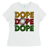 White dope dope dope Ladies Tee - texasbilliewilder