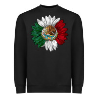Black mexico sunflower Heavyweight Sweatshirt - AdoDesignShop