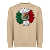 Mushroom mexico sunflower Heavyweight Sweatshirt - AdoDesignShop