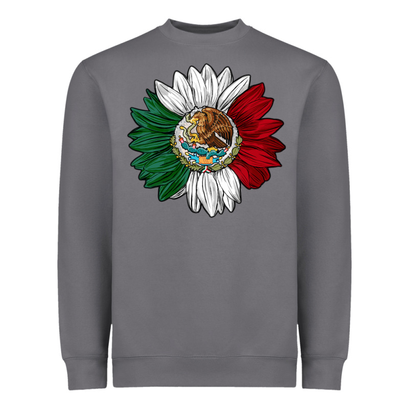 Mexico Sunflower Heavyweight Sweatshirt by AdoDesignShop | Teevron
