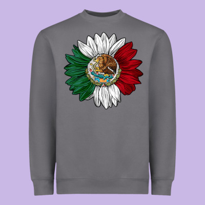 Mexico Sunflower Heavyweight Sweatshirt Designed By Adodesignshop