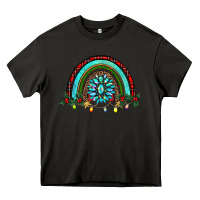 Asphalt gemstone christmas rainbow Heavy Core Tee - RanaPortraitStore