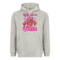 Moon Dust Survivor queen Breast Cancer afro girl sneakers Heavyweight Hoodie - RanaPortraitStore
