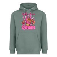 Sage Survivor queen Breast Cancer afro girl sneakers Heavyweight Hoodie - RanaPortraitStore