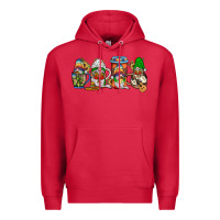 Cardinal mexican gnomies coffee Premium Hoodie - JahusDesignShop