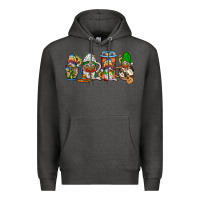 Charcoal Heather mexican gnomies coffee Premium Hoodie - JahusDesignShop