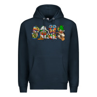 Navy mexican gnomies coffee Premium Hoodie - JahusDesignShop