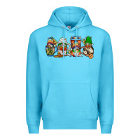Ocean Blue mexican gnomies coffee Premium Hoodie - JahusDesignShop