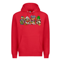 Red mexican gnomies coffee Premium Hoodie - JahusDesignShop