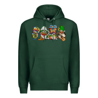 Sports Green mexican gnomies coffee Premium Hoodie - JahusDesignShop