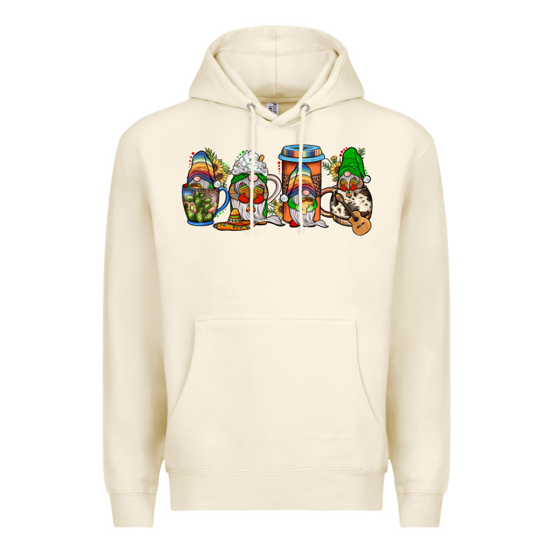 Mexican Gnomies Coffee Premium Hoodie by JahusDesignShop | Teevron