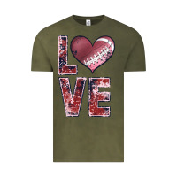 Vintage Olive football love Vintage Tee - JahusDesignShop