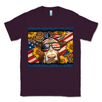 Plum Western 4th Of July Cow Classic Tee - LillyAllenDesigns