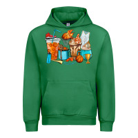 Emerald Basketball coffee cups Urban Hoodie - HowdyJamesFarm