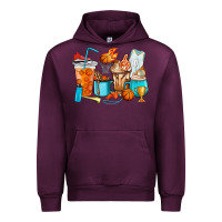 Mauve Wine Basketball coffee cups Urban Hoodie - HowdyJamesFarm