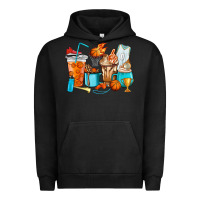 Pigment Black Basketball coffee cups Urban Hoodie - HowdyJamesFarm