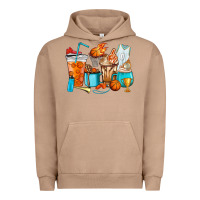 Pigment Burro Basketball coffee cups Urban Hoodie - HowdyJamesFarm