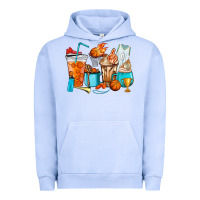 Pigment Grape Ice Basketball coffee cups Urban Hoodie - HowdyJamesFarm