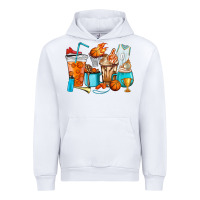White Basketball coffee cups Urban Hoodie - HowdyJamesFarm