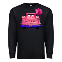 Black Loads Of Love Valentine's Day Truck Premium Sweatshirt - Bettercallsaul