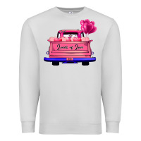 Dove Grey Loads Of Love Valentine's Day Truck Premium Sweatshirt - Bettercallsaul