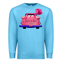 Ocean Blue Loads Of Love Valentine's Day Truck Premium Sweatshirt - Bettercallsaul