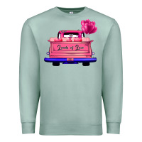 Seafoam Loads Of Love Valentine's Day Truck Premium Sweatshirt - Bettercallsaul
