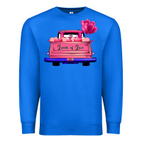 True Royal Loads Of Love Valentine's Day Truck Premium Sweatshirt - Bettercallsaul
