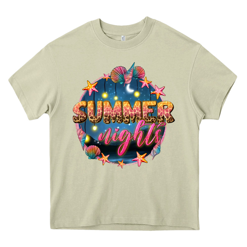 Summer Nights Heavy Core Tee by texasbilliewilder | Teevron
