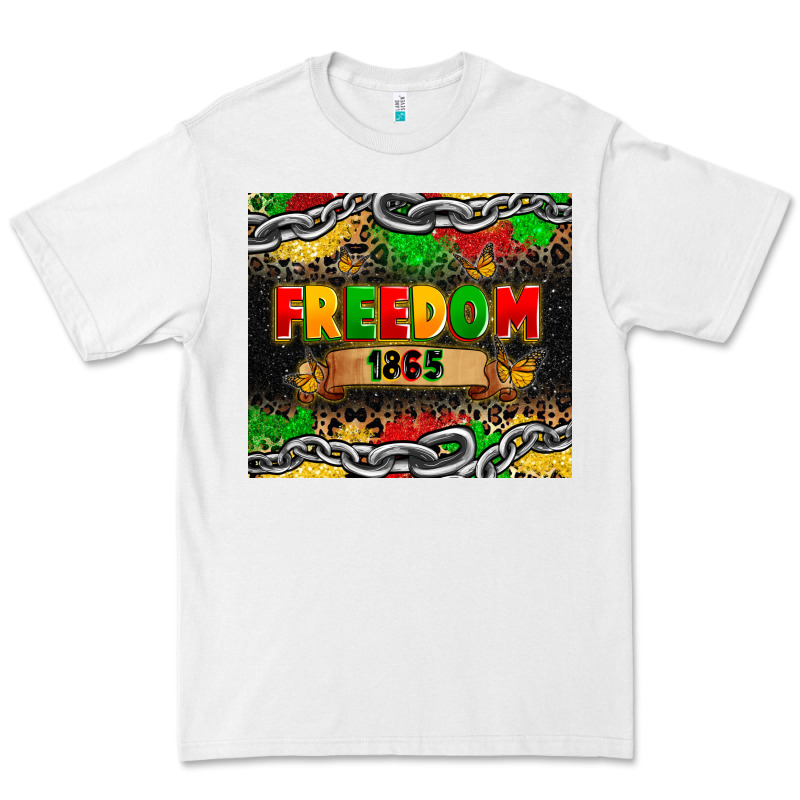 Juneteenth Freedom 1865 Premium Tee by Zillion Design Studio | Teevron