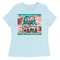 Baby Blue sassy just like my mama Ladies Tee - JahusDesignShop