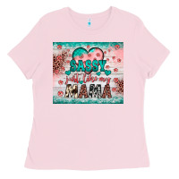 Bubblegum Pink sassy just like my mama Ladies Tee - JahusDesignShop