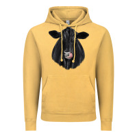 Vintage Mustard black angus Vintage Hoodie - JahusDesignShop
