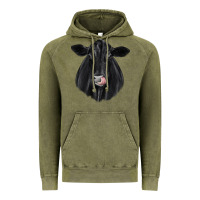 Vintage Olive black angus Vintage Hoodie - JahusDesignShop