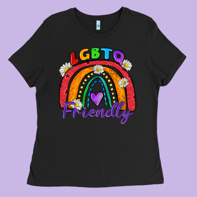 Lgbtq Friendly Ladies Tee Designed By Zillion Design Studio