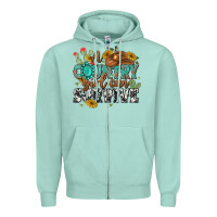 Seafoam a country girl can survive Zipper Hoodie - MaliasSmallBusiness