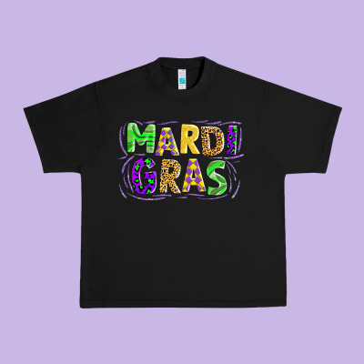 Mardi Gras Urban Heavy Tee Designed By Adodesignshop