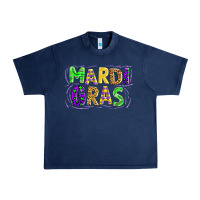 Navy mardi gras Urban Heavy Tee - AdoDesignShop