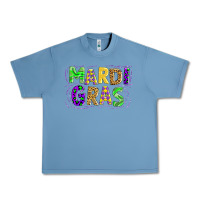 Pebble Blue mardi gras Urban Heavy Tee - AdoDesignShop