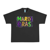 Pigment Black mardi gras Urban Heavy Tee - AdoDesignShop