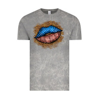 Cloud Rock western 4 of july lips Vintage Tee - BundleAndBundleShop