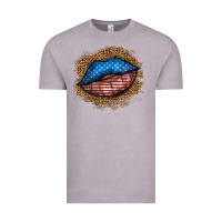 Vintage Zinc western 4 of july lips Vintage Tee - BundleAndBundleShop