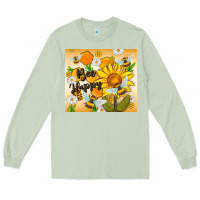Matcha bee happy Long Sleeve Tee - MaliasSmallBusiness