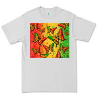 Dove Grey juneteenth butterfly Premium Tee - Zillion Design Studio