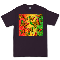 Plum juneteenth butterfly Premium Tee - Zillion Design Studio